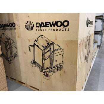 Kehrmaschine Akkubetrieben mit Kabine Daewoo 1200W 12.000 m²/h DAS100