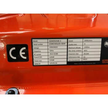 DAEWOO Stromerzeuger Generator Notstromaggregat E Starter 4 Takt Benzin