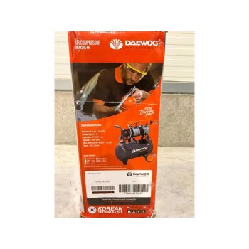 Daewoo DAAX Druckluft Kompressor Luftkompressor 230V 8 Bar 24L Kessel
