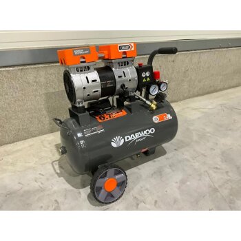 Daewoo DAAX Druckluft Kompressor Luftkompressor 230V 8 Bar 24L Kessel