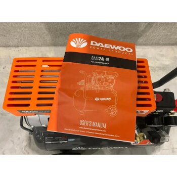 Daewoo DAAX Druckluft Kompressor Luftkompressor 230V 8 Bar 24L Kessel