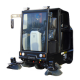 Kehrmaschine mit Kabine Aufsitzkehrmaschine KRS100 Elektro