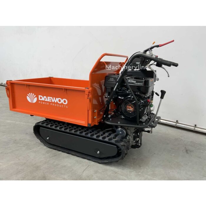 Daewoo Benzin Dumper 9PS 500kg Hydraulisch Kettendumper Raupemdamper