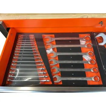 DaewooWerkstattwagen Rollwagen Werkzeugwagen Werkzeugkiste 11 Fächer Toolbox