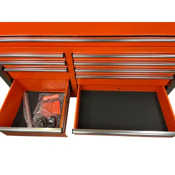 DaewooWerkstattwagen Rollwagen Werkzeugwagen Werkzeugkiste 11 Fächer Toolbox