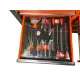 DaewooWerkstattwagen Rollwagen Werkzeugwagen Werkzeugkiste 11 Fächer Toolbox