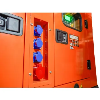 Notstromaggregat 15kVA wassergekühlt 380V Stromerzeuger Generator Diesel