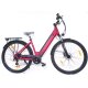 29 Zoll E-Bike Fahrrad Damenfahrrad Citybike Elektrofahrrad 36V 250W 70km Rot