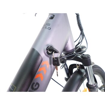 29 Zoll E-Bike Fahrrad Damenfahrrad Citybike Elektrofahrrad 36V 250W 70km Grau