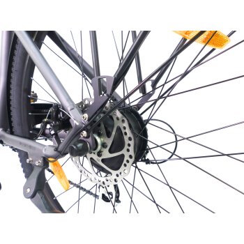29 Zoll E-Bike Fahrrad Damenfahrrad Citybike Elektrofahrrad 36V 250W 70km Grau