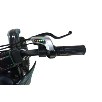 1000W 36V Dirtbike Pocketbike Cross Kindermotorrad Crossbike KXD 703E Grün