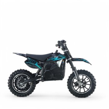 1000W 36V Dirtbike Pocketbike Cross Kindermotorrad Crossbike KXD 703E Türkis