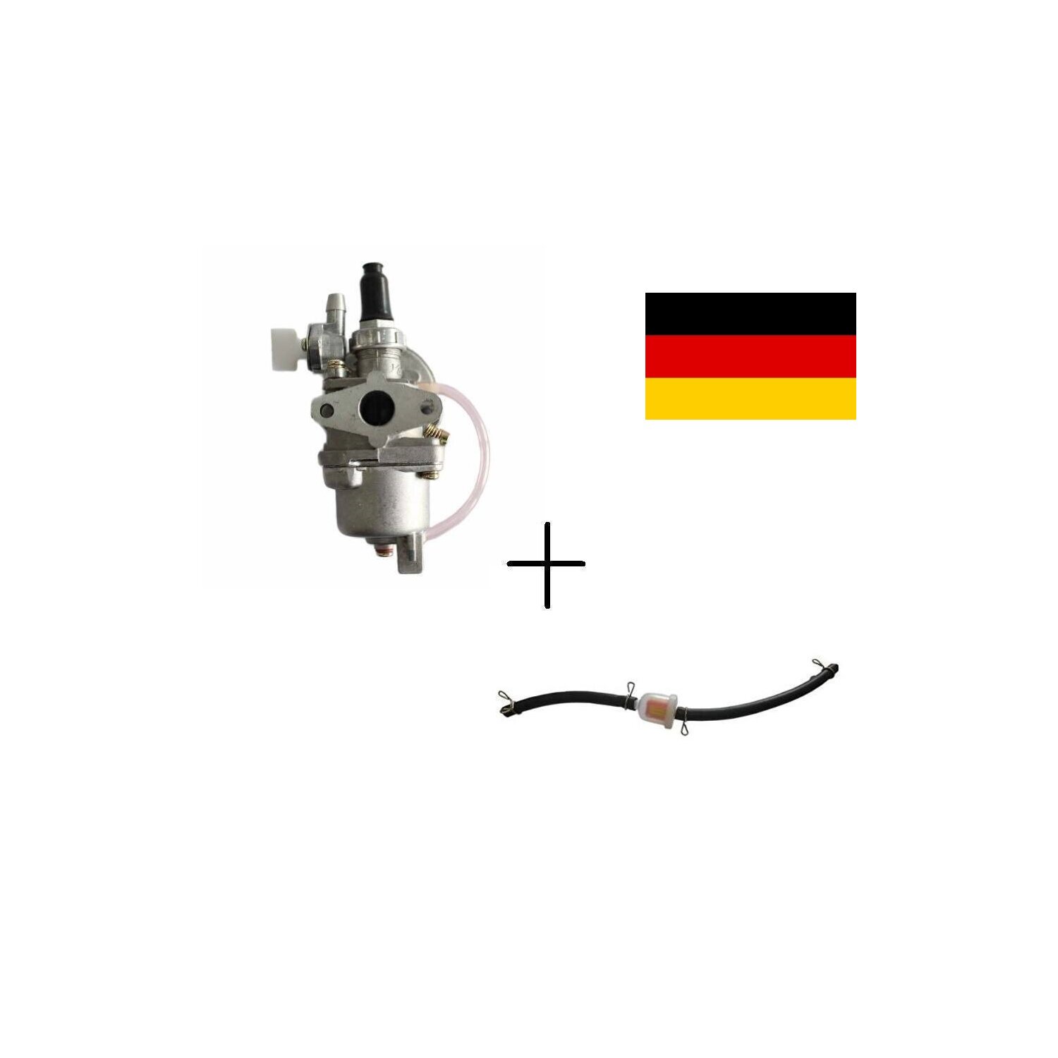 For Pocket Bike Mini Cross Dirt bike 49cc Benzin Tank Benzinfilter Schlauch 