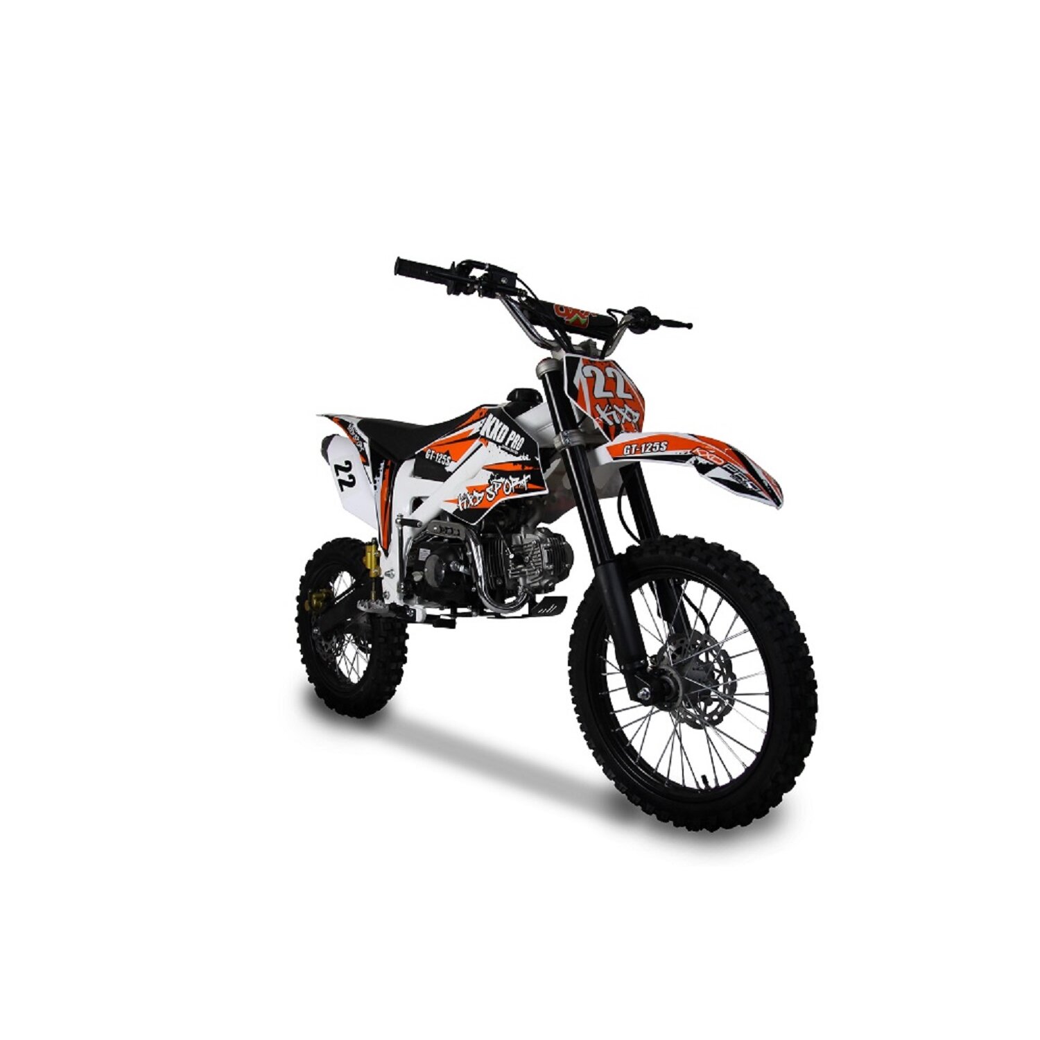 125ccm RV-Racing Dirtbike Cross Dirt bike Pocket Enduro Pitbike 125cc 17/14 
