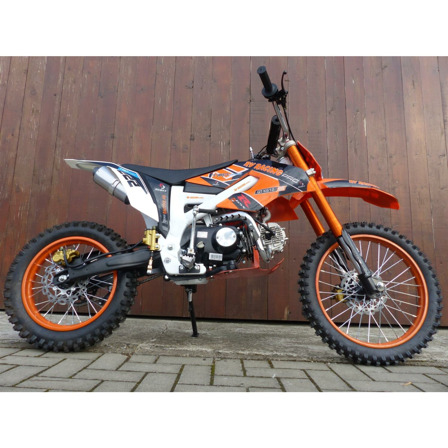 Endschalldämpfer Auspuff Cross Dirt Bike Vollcross Pocketbike 125 110 250 No 34 